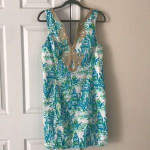 Lilly Pulitzer Lighthouse Print Dress